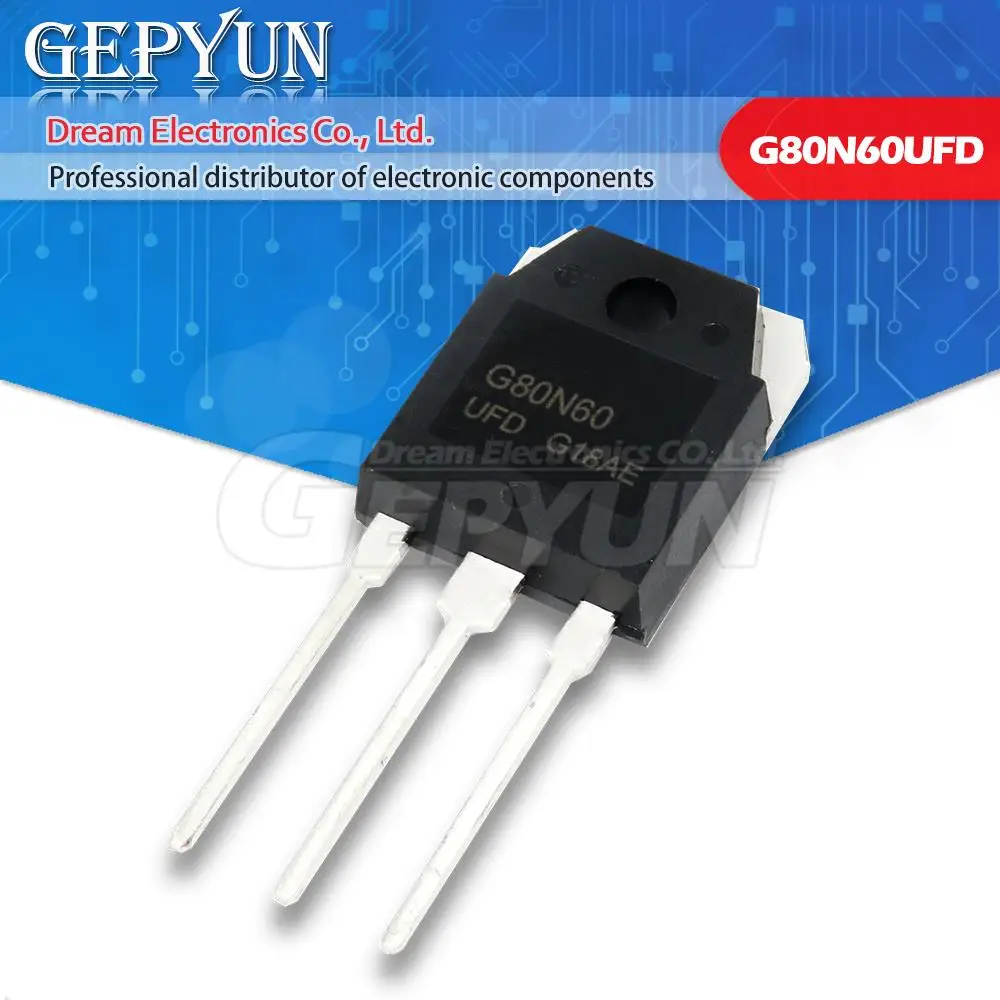 5pcs sgh80n60ufd TO-3P sgh80n60 to-247 g80n60 g80n60ufd 80 n60 g40n60ufd to3p g40n60 40 n60 Image