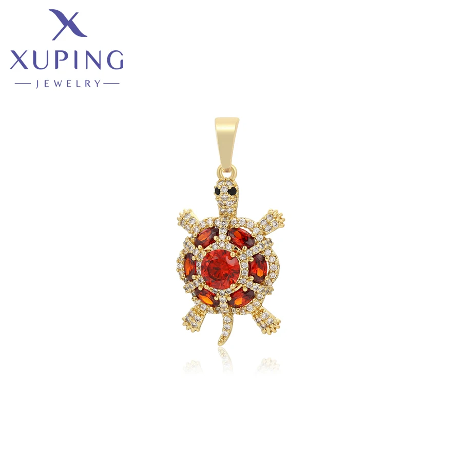 Xuping Schmuck Neue Ankunft Mode Tierförmigen Anhänger mit Kette von Licht Gold Farbe Frauen Party Geschenk X 000897434 Image