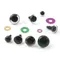 20 Sets Plastic Clear Trapezoid Safety Toy Eyes Glitter Toys Doll Crafts Teddy Bear Dolls Soft Toy