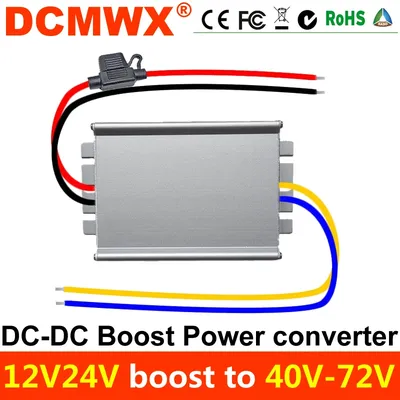 Made in China 12v 24v To 40V 42V 45V 48V 50V 52V 53V 54V 56V 60V 65V 72V Step up Module Power Supply