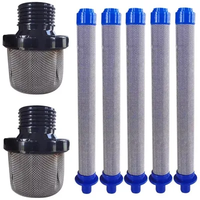 AB34-2PCS 288716 3/4 Replacement Inlet Strainer With 5PCS 288749 60Mesh SG2/SG3 Sprayer Filters For
