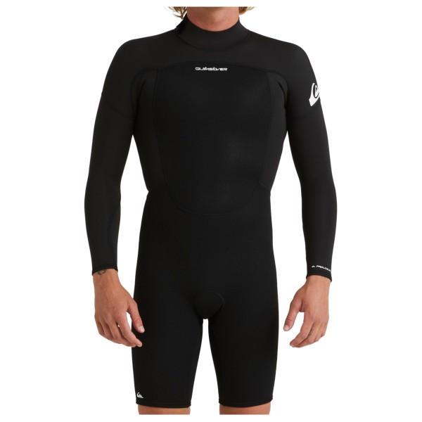 Quiksilver - Prologue 2/2 L/S Springsuit Back Zip - Neoprenanzug Gr L schwarz