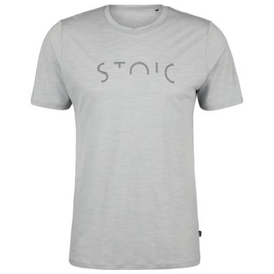 Stoic - Merino155 LaholmSt. Print T-Shirt Stripes - Merinoshirt Gr 4XL grau Image