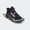 Wanderschuh ADIDAS TERREX "TERREX SKYCHASER MID GORE-TEX", Gr. 44, schwarz (core schwarz, core schwarz, grau one), Textil, Synthetik, sportlich, Schuhe