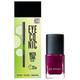 Absolute Matte Finish Gel Stylist Nail Color 12 Ml & Eyeconic Insta Cool Kajal Combo, Black