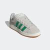Sneaker ADIDAS ORIGINALS "CAMPUS 00S", Gr. 37, grau one, grün, sanftes weiß, Leder, sportlich, Schuhe