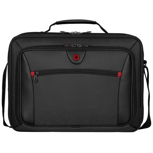 Wenger Insight Aktentasche 41 cm Laptopfach gray Schwarz Herren