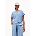 IDAARA - Frauen Loose Fit T-Shirt - blau (Größe: M)