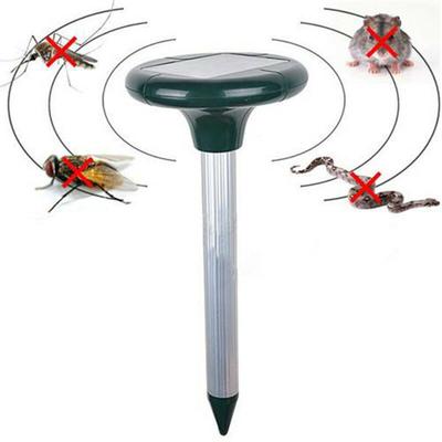 Solar-Ultraschall-Schlangenabwehr – wasserdicht, gegen Maulwürfe, Ratten, Mäuse, Schlangen, Mücken Image