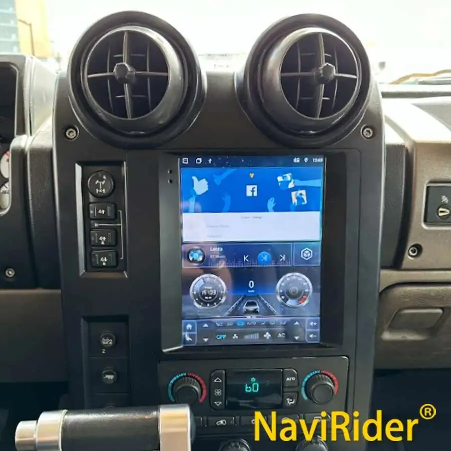 Android 14 Für Hummer H2 2002 - 2007 Navigation GPS Android Auto Carplay Multimedia Player Bluetooth Keine 2din Dash Cam DVD BT 5G