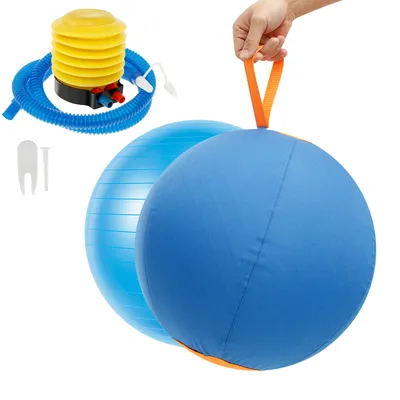 Herding Ball for Dogs 18inch Herding Dog Ball Agility Training Equipment Interactive Herding Horse Ball with Portable Handle