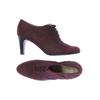 Peter Kaiser Damen Halbschuh, Gr. 4, bordeaux, Leder