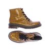 Rieker Damen Stiefelette, Gr. 40, orange, Kunstleder