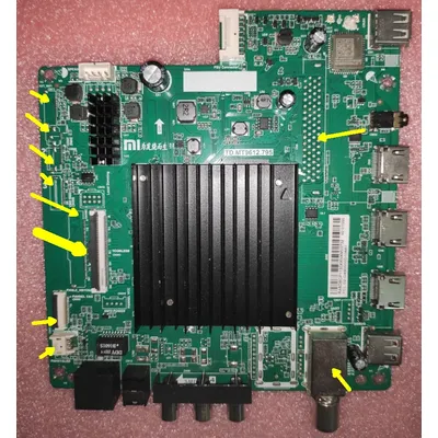 61P TD.MT9612.795 Network WiFi TV motherboard Different screen cable interfaces Multiple
