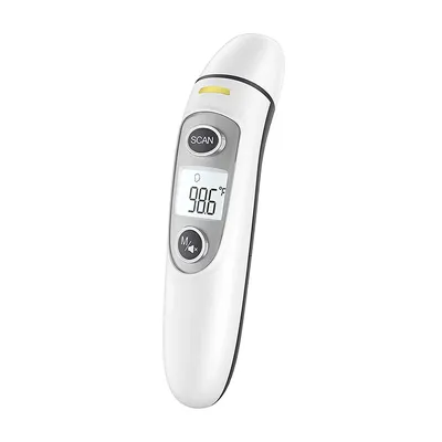 Kingclinic Baby Forehead Ear Infrared Thermometer Digital Lcd Display Body Measurement Kids Adult