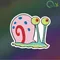 Autocollants de voiture Squarepants Gary l