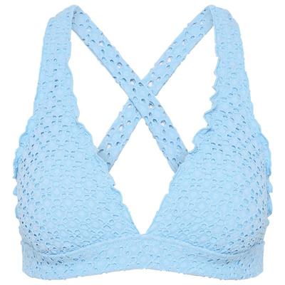 Seafolly - Women's Daydreamer Multi Fit Longline Tri - Bikini-Top Gr 34 blau Image