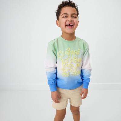 Good Vibes Kids Bamboo Crewneck Sweatshirt - 3T