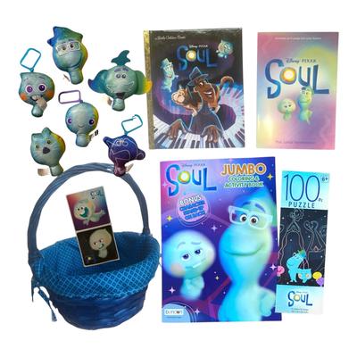 Disney Toys | Disney Soul Easter Basket For Kids | Gift Set With Books, Toys & Puzzle Gift Set | Color: Purple | Size: Osg