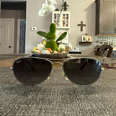 Ray-Ban Accessories | Authentic Ray-Ban Silver Frame Aviator Sunglasses - Women Or Men | Color: Silver | Size: Os