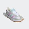 Sneaker ADIDAS SPORTSWEAR, Gr. 40, cloud weiß, bliss lila, halo mint, Textil, Leder, sportlich, Schuhe
