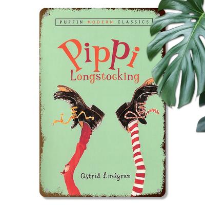 TEMU Vintage Metal Tin Sign - Longstocking Humorous Wall Art For Home, Bar & Garage | Rustic Iron Decor With Pre-drilled Holes, Perfect Gift Idea (8x12 Inches), Metal Wall Art Decor Image