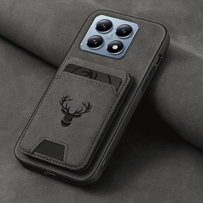 TEMU Premium Leather Wallet- Case For Xiaomi Models 14t, 14t Pro, 15pro, 13t, 13lite, 14, 12x, 12spro, 12t, 12s Ultra, 11t, And 11x. Image