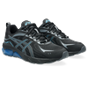 Sneaker ASICS SPORTSTYLE "GEL-QUANTUM 180 VIII", Gr. 43,5, schwarz (schwarz, digital aqua), Synthetik, Leder, sportlich, Schuhe