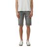 Shorts S.OLIVER, Herren, Gr. 34, N-Gr, grau, Web, Obermaterial: 79% Baumwolle, 20% Polyester, 1% Elasthan, unifarben, casual, regular fit kniefrei, Hosen, Sommerhose im Five-Pocket Style