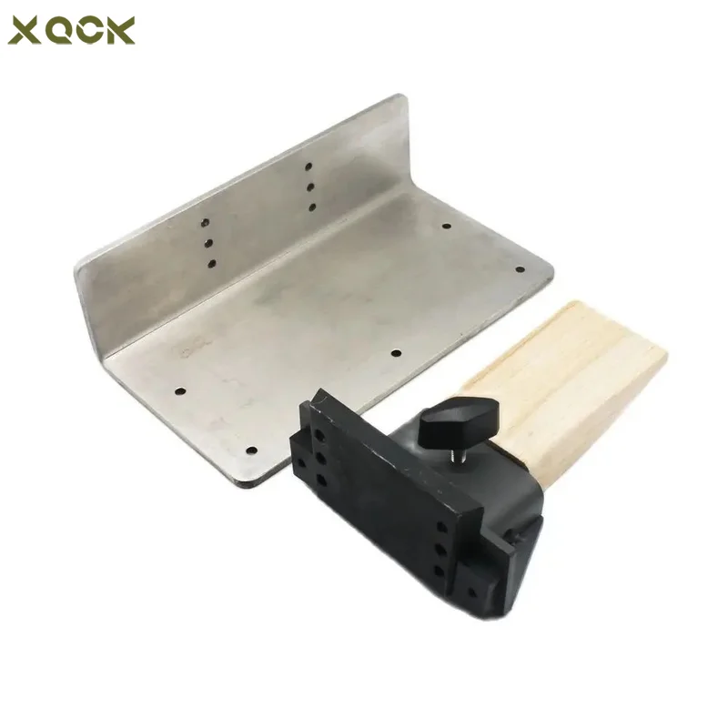 Edelstahl-Montage platte mit Holzbank Pin Kit Schmuck Einstell werkzeuge