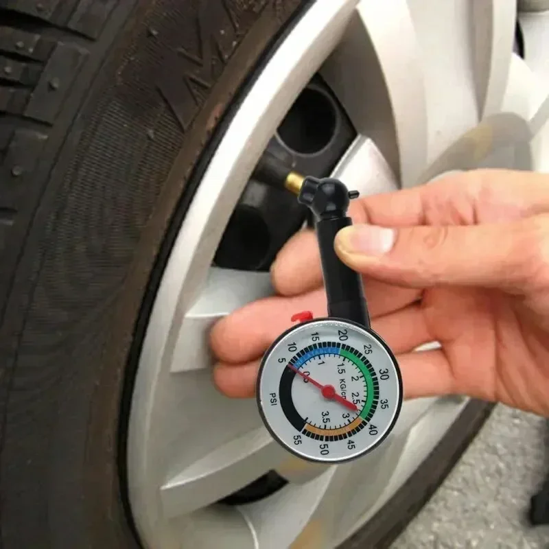 Autoreifen-Manometer Reifenentleerungs-Zeiger Autoreifen-Inflation druck messer Messung Hochpräzisions-Messgerät-Detektor Image