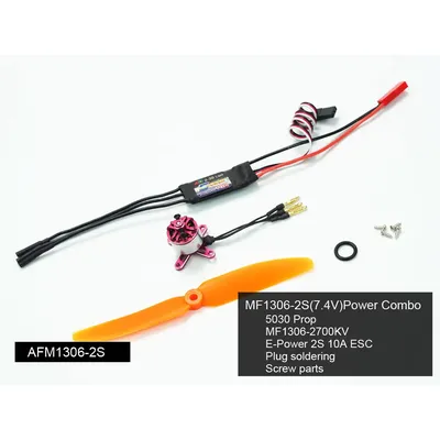 AFM1306-2S 7.4V 5inch 6inch 1306/1308 Micro Power System Combo