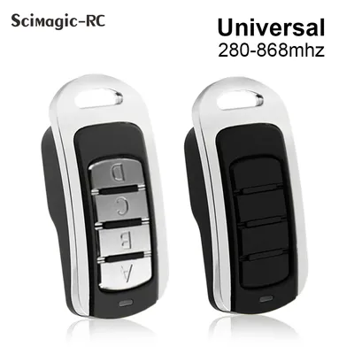 2 Styles 280-868MHz Multifrequency Universal Garage Remote Control 4 in 1 433.92 868.3 Mhz Gate Door