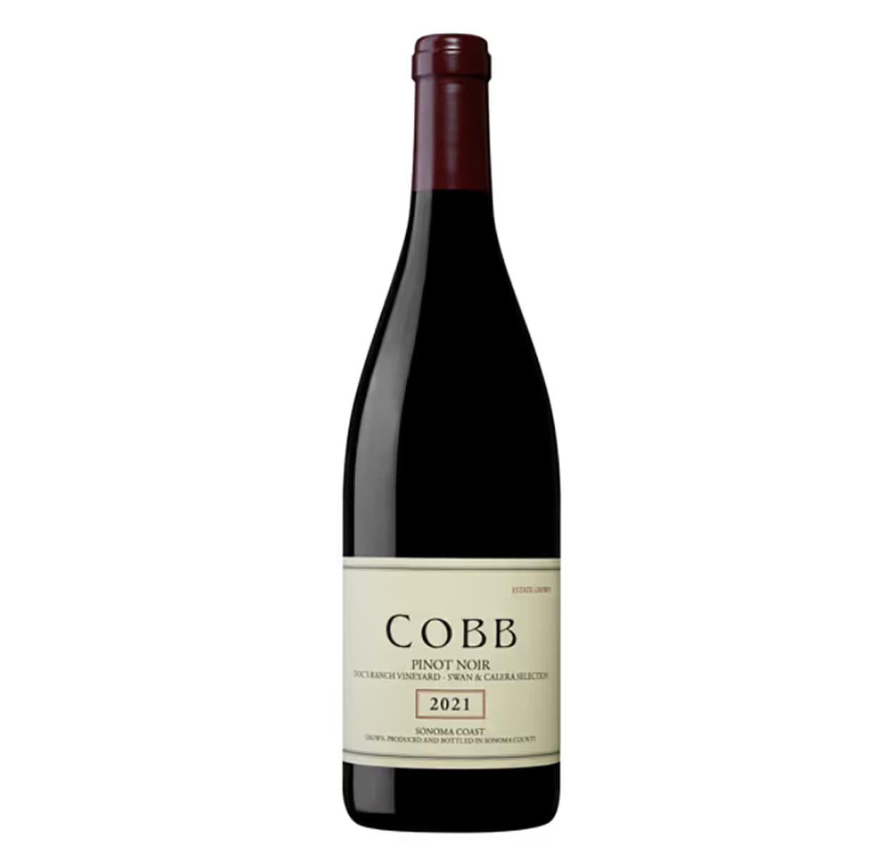 "Cobb Wines Doc's Ranch Swan & Calera Selection Pinot Noir 2021 Red Wine - California"
