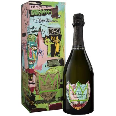 "Dom Perignon Jean-Michel Basquiat Special Edition (Green Crown) with Gift Box 2015 Champagne - France"
