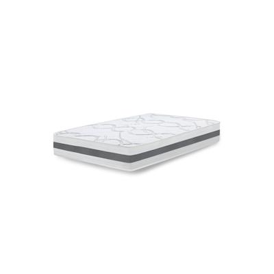 THE WHITE STONE Einzelne Matratze 105x185 Carbon Premium Quality, Antibakteriell, Anti-Milben, Anti-Allergie.| Höhe 25 cm | Made in Italy Image