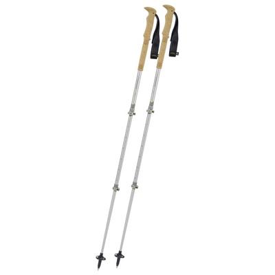Komperdell - Explorer Zero Cork Compact - Trekkingstöcke Länge 90-120 cm titan