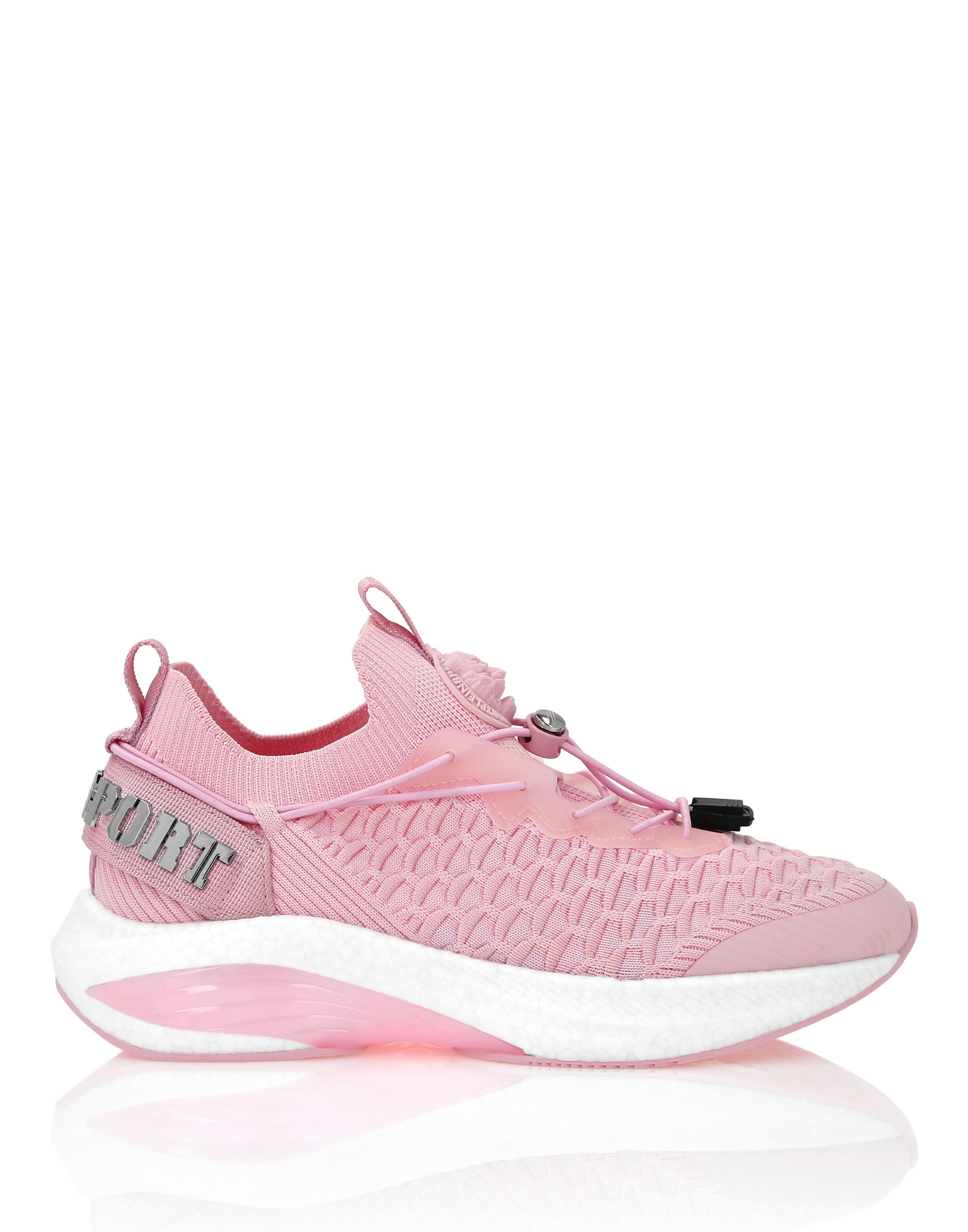 Sneaker PLEIN SPORT "Läufer", Damen, Gr. 39, Normalschaft, rosa (03, rose, pink), Schuhe Sneaker