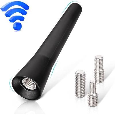 Linghhang - Eightwood Autoantenne, fm dab Autoradioantenne, 6,5 cm Mini-Kurzautoantenne mit Image