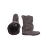 Nike Damen Stiefel, Gr. 41, grau, Leder