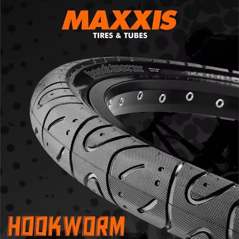 MAXXIS Hookworm 26 x 2,5 Fahrradreifen BMX Wire Bead Clincher Reifen für Street Park vert Flatland 26 27,5 oder 29 Größen