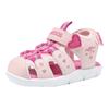 Sandale KANGAROOS "K-Mini", Gr. 30, frost pink, daisy pink, Synthetik, Textil, sportlich, Schuhe