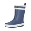 Gummistiefel ZIGZAG, Gr. 32, blau (dunkelblau, weiß), Gummi, casual, Schuhe, aus hochwertigem Naturkautschuk