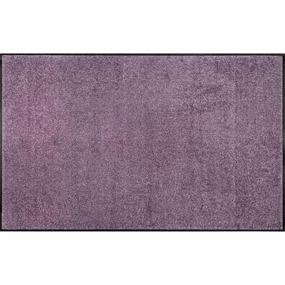 Fußmatte "Trend Uni, Schmutzfangmatte, waschbar", lila, B:75cm H:7mm L:120cm, Kunstfaser, WASH+DRY BY KLEEN-TEX, Teppiche, rutschhemmend, In- und Outdoor geeignet, auch als Läufer erhältlich Image