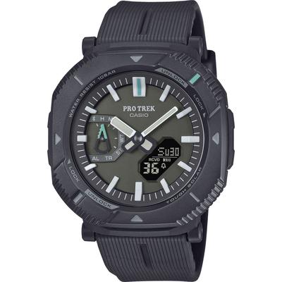 Smartwatch CASIO PRO TREK, schwarz, Smartwatches, Armbanduhr, Herrenuhr, bis 10 bar wasserdicht, Bluetooth Image