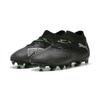 Fußballschuh PUMA "FUTURE 8 PRO FG/AG Fußballschuhe Jugendliche", Kinder, Gr. 33, schwarz cool light gray fluo grün, Obermaterial: Textil, Synthetik; Futter: Textil, Synthetik; Innensohle: Textil; Laufsohle: Synthetik, Schuhe