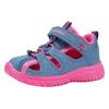 Sandale KANGAROOS "KI-Rock Lite EV", Gr. 24, midnight blau, daisy pink oc, Synthetik, Textil, sportlich, Schuhe