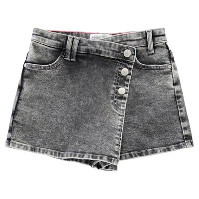 Jeansshorts CARS JEANS, Mädchen, Gr. 16 (176), N-Gr, schwarz (schwarz used), Denim/Jeans, Obermaterial: 99% Baumwolle, 1% Elasthan, unifarben, casual, regular fit extrakurz, Jeans Image