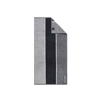 Handtuch JOOP "Handtuch Signature 1er Pack" Gr. M, schwarz, B:50cm L:100cm, Frottier, Obermaterial: 100% Baumwolle CO., Handtücher (Packung) Image
