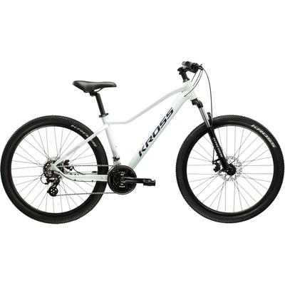 Mountainbike KROSS "Damen Hardtail Lea 2.0" Gr. 36, grün (grün, schwarz), Fahrräder, 36cm, 27,5 + Zoll (69,85cm) hinten: 27,5 + Zoll (69,85cm) Image